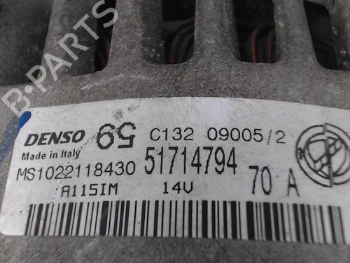 Used Alternator Alternator FIAT PUNTO (188_) 1.2 60 (188.030, .050, .130, .150, .230, .250) (60 hp) 22099817 22099817