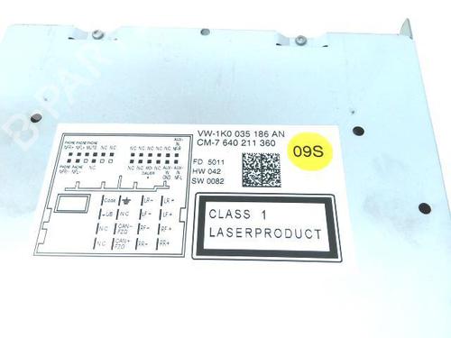 Radio VW GOLF VI (5K1) 1.6 TDI | BP20916338E6 