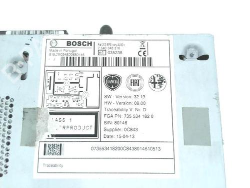 Radio FIAT 500 (312_) 1.2 (312AXA1A) | BP21144013E6 