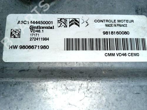 Electronic module PEUGEOT 308 II (LB_, LP_, LW_, LH_, L3_) 1.2 THP 110 | BP29485547M83