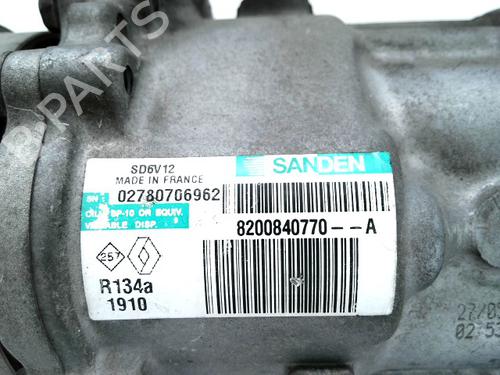 AC compressor RENAULT CLIO II (BB_, CB_) 1.2 16V (BB05, BB0W, BB11, BB27, BB2T, BB2U, BB2V, CB05,... | BP26977706M34 