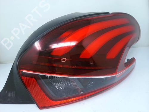 Used Right taillight PEUGEOT 208 I (CA_, CC_) 1.6 HDi / BlueHDi 75 (75 hp) 27606420