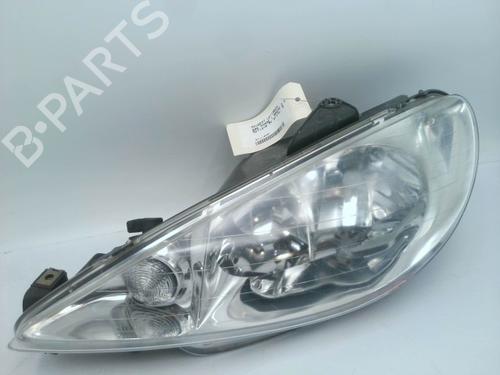 Left headlight PEUGEOT 206 SW (2E/K) 2.0 HDi | BP28376070C28