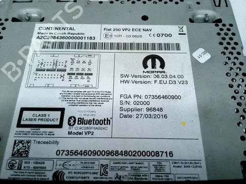 Bilradio PEUGEOT BOXER Van 2.2 BlueHDi 165 | BP29188764E6 