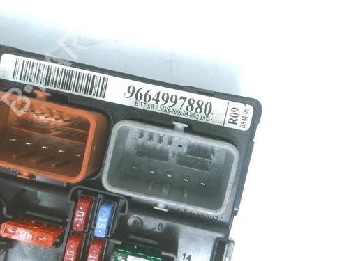 Fuse box CITROËN C3 Picasso (SH_) 1.6 HDi | BP27637446E1 