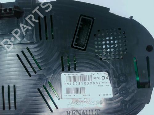 Instrument cluster RENAULT MEGANE III Hatchback (BZ0/1_, B3_) 1.5 dCi (BZ09, BZ0D, BZ1W, BZ29, BZ14) | BP26974910C47 