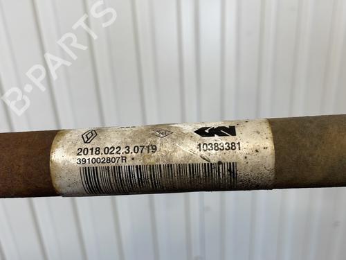 Right front driveshaft DACIA LODGY (JS_) 1.2 TCe (JSAY, JSM0) | BP24827204M39 