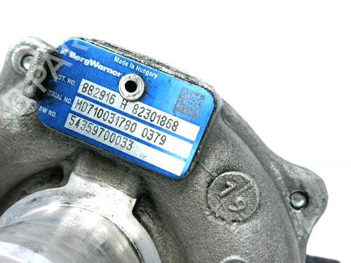 Used Turbocharger/Supercharger Turbocharger/Supercharger RENAULT CLIO II (BB_, CB_) 1.5 dCi (B/CB3M) (64 hp) 20976092 20976092
