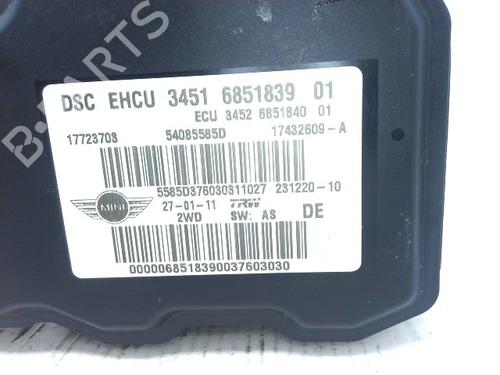 Used ABS pump ABS pump MINI MINI Convertible (R57) Cooper (122 hp) 23796026 23796026