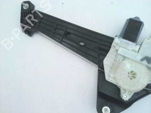 Front right window mechanism RENAULT CLIO V (B7_) 1.0 TCe 90 (B7MT) | BP29066390C23