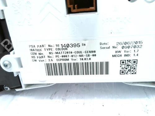 Used Instrument cluster Instrument cluster PEUGEOT 508 SW I (8E_) 2.0 HDi 180 RXH (181 hp) 20914078 20914078