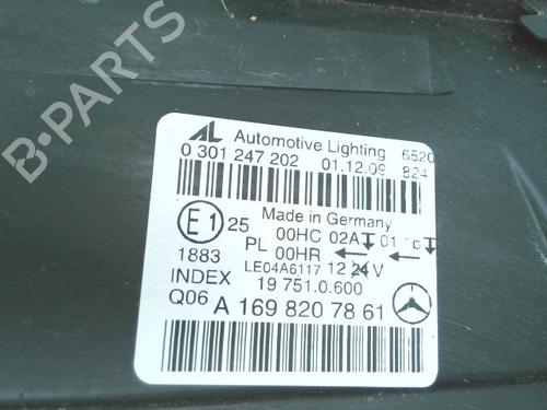 Right headlight MERCEDES-BENZ B-CLASS Sports Tourer (W245) B 180 CDI (245.207) | BP26156326C29 