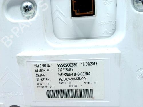 Instrument cluster PEUGEOT 308 II (LB_, LP_, LW_, LH_, L3_) 1.2 THP 130 | BP24222811C47 