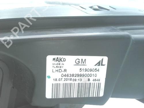 Right headlight OPEL COMBO Box Body/MPV (X12) 1.3 CDTI (B05) | BP27384612C29 