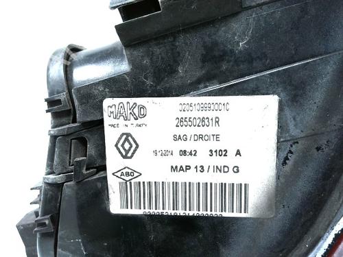 Right taillight RENAULT CLIO IV (BH_) 1.5 dCi 75 | BP29481611C35