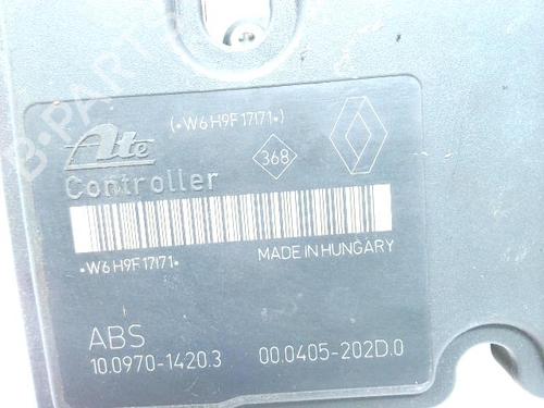 ABS pump RENAULT MEGANE III Hatchback (BZ0/1_, B3_) 1.5 dCi (BZ0C) | BP22099029M43 