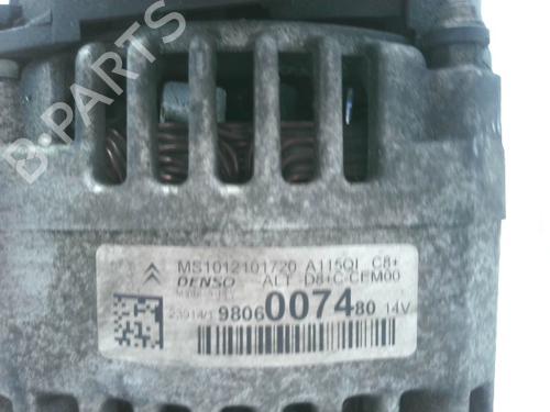 Alternator PEUGEOT 2008 I (CU_) 1.2 VTi | BP33724043M7 - Image 1