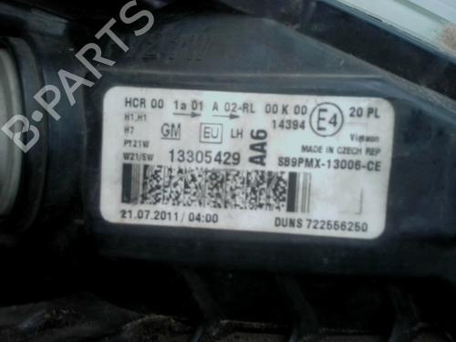 Left headlight OPEL MERIVA B MPV (S10) 1.7 CDTI (75) | BP36078080C28  - Image 5