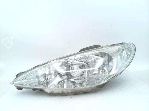 Used Left headlight Left headlight PEUGEOT 206 SW (2E/K) 1.4 HDi (68 hp) 24183687 24183687