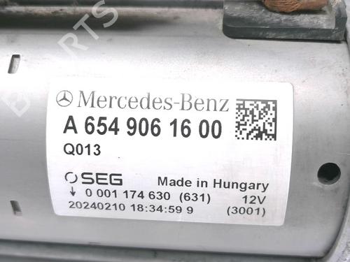Starter MERCEDES-BENZ SPRINTER 3,5-t Van (B907, B910) 315 CDI RWD (907.631, 907.633, 907.635, 907.637) | BP39072439M8 - Image 3