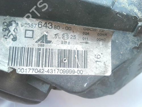 Left headlight PEUGEOT 307 Break (3E) 1.6 HDi 110 | BP33178061C28 - Image 3