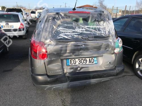 Left rear door PEUGEOT 207 SW (WK_) 1.6 HDi | BP20911696C4