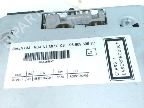 Radio CITROËN C3 Picasso (SH_) 1.4 VTi 95 (SH8FSC, SH8FP0, SH8FP6) | BP26930950E6 - Image 2