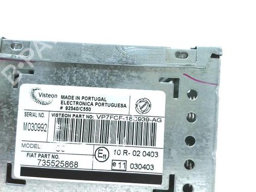 Radio FIAT BRAVO II (198_) 1.6 D Multijet (198AXH1B) | BP20914684E6 