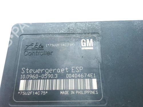 ABS pump OPEL ZAFIRA / ZAFIRA FAMILY B (A05) 1.7 CDTI (M75) | BP23795611M43 