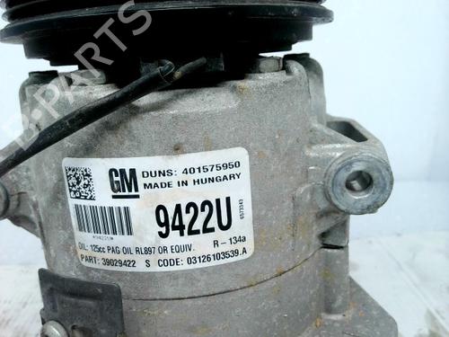 AC compressor OPEL MERIVA B MPV (S10) 1.4 (75) | BP24861744M34 