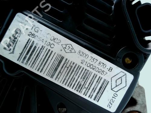 Alternator RENAULT MEGANE III Hatchback (BZ0/1_, B3_) 1.9 dCi (BZ0N, BZ0J) | BP29204751M7 