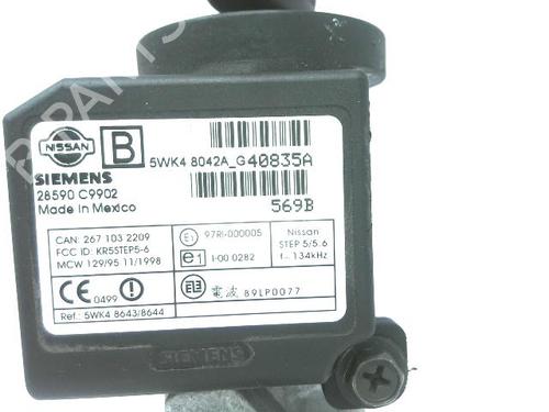Ignition barrel NISSAN X-TRAIL I (T30) 2.2 Di 4x4 | BP20913901M48 