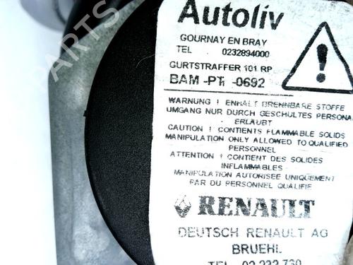 Front right seatbelt RENAULT SCÉNIC III (JZ0/1_) 1.6 dCi (JZ00, JZ12) | BP29318447I25