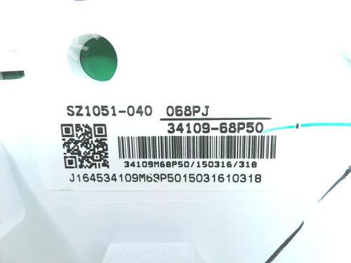 Used Instrument cluster Instrument cluster SUZUKI BALENO (FW, EW) 1.0 (A1K310) (111 hp) 20912390 20912390