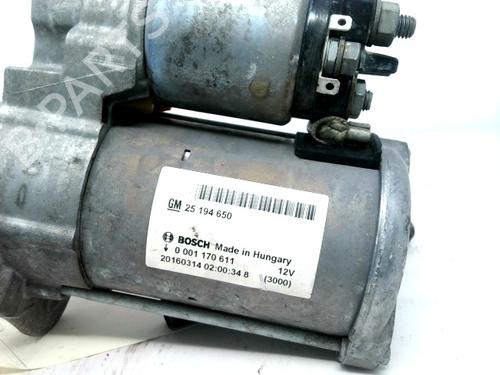 Starter OPEL MERIVA B MPV (S10) 1.4 (75) | BP24861745M8 