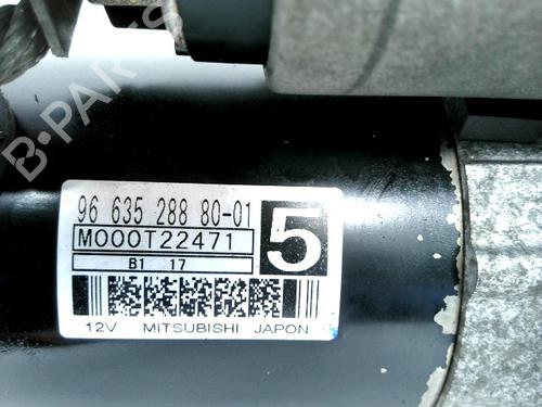 Starter PEUGEOT 3008 I MPV (0U_) 1.6 HDi | BP32271849M8 