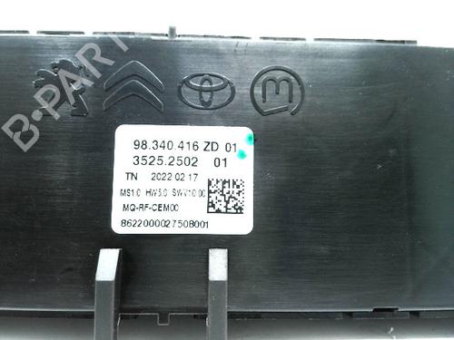 Climate control PEUGEOT PARTNER Box Body/MPV (K9) 1.5 BlueHDi 100 | BP29178782I5 
