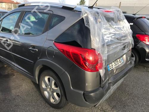 Left rear door PEUGEOT 207 SW (WK_) 1.6 HDi | BP20911696C4