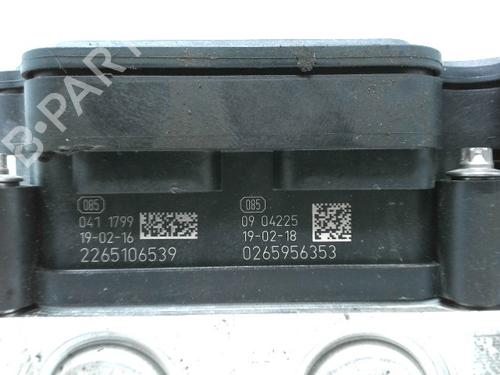 Used ABS pump ABS pump PEUGEOT 3008 II SUV (MC_, MR_, MJ_, M4_) 1.5 BlueHDi 130 (131 hp) 30795876 30795876
