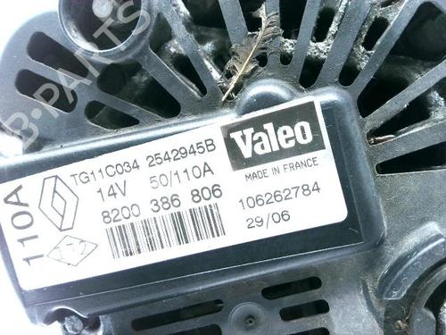 Alternator NISSAN MICRA III (K12) 1.5 dCi | BP20976114M7 