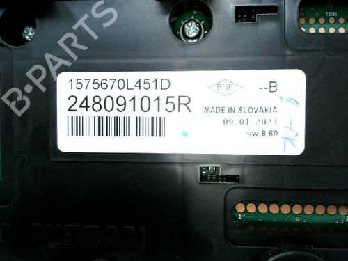 Instrument cluster RENAULT CLIO V (B7_) 1.5 Blue dCi 100 (B7AD) | BP30787663C47 