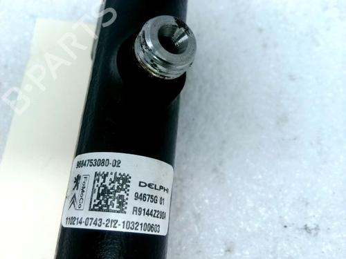 Used Injection rail Injection rail PEUGEOT 3008 I MPV (0U_) 1.6 HDi (112 hp) 24446680 24446680