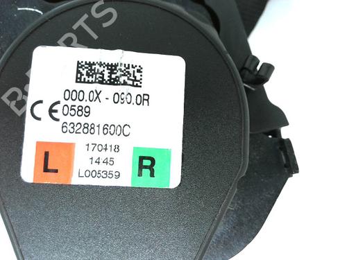 Rear left seatbelt CITROËN C3 AIRCROSS II (2R_, 2C_) 1.2 PureTech 110 (2RHNZB, 2RHNZW, 2RHNPX, 2RHNPJ) | BP29287978I29