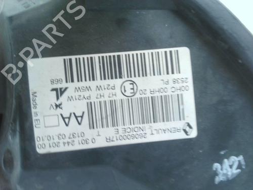 Left headlight RENAULT MEGANE III Hatchback (BZ0/1_, B3_) 1.9 dCi (BZ0N, BZ0J) | BP29204733C28 