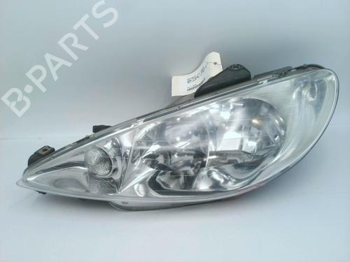 Used Left headlight PEUGEOT 206 SW (2E/K) 2.0 HDi (90 hp) 28376070