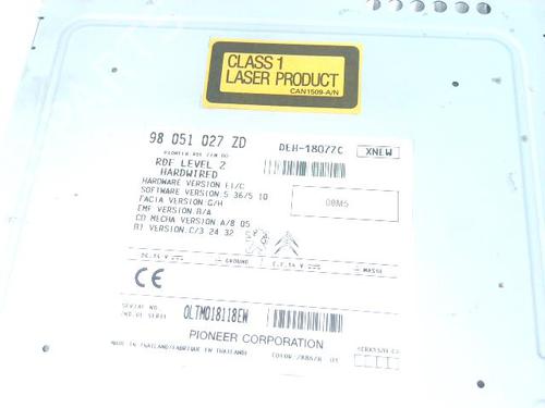 Radio PEUGEOT ION Electric | BP22330648E6 