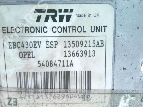 ABS pump OPEL VECTRA B (J96) 2.0 DTI 16V (F19) | BP22100835M43 