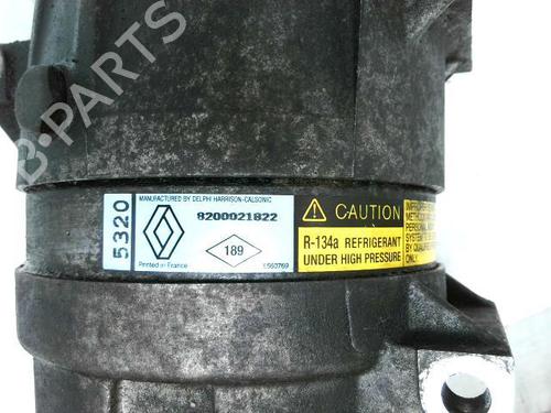 Compressor A/C RENAULT LAGUNA II (BG0/1_) 1.9 dCi (BG08, BG0G) (120 hp) 20914581
