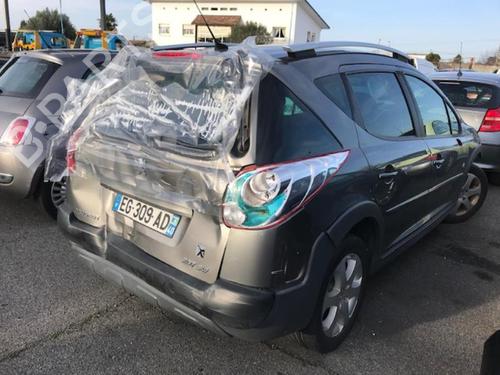 Left rear door PEUGEOT 207 SW (WK_) 1.6 HDi | BP20911696C4