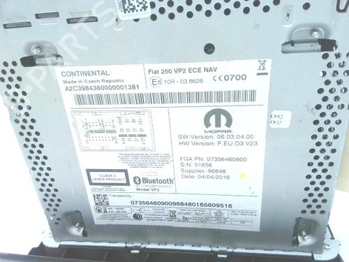 Used Radio Radio CITROËN JUMPER II Van 2.2 HDi 110 (110 hp) 25744469 25744469